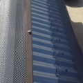 aluminium gutter  guard installed on gutters cropped